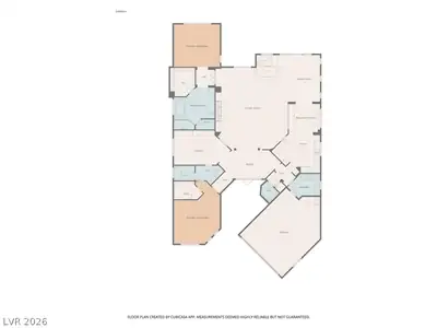 628 Via Linda Court, Las Vegas, NV 89144 Floor Plan