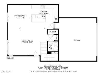 633 Infinity Ridge Street, Las Vegas, NV 89138 Floor Plan