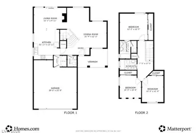 35 Avenida Arenas, Henderson, NV 89074 Floor Plan