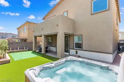 9226 Alden Pointe Court, Las Vegas, NV 89143 Back of Structure