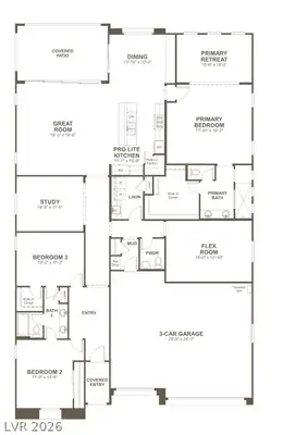 1640 Strada Maria, Henderson, NV 89011 Floor Plan
