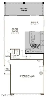 5155 Dustin Keller Avenue, Las Vegas, NV 89139 Floor Plan
