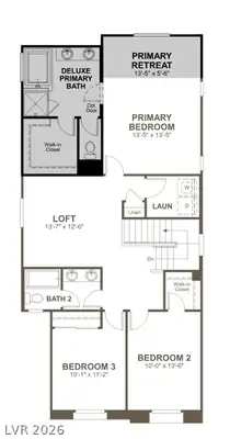 5155 Dustin Keller Avenue, Las Vegas, NV 89139 Floor Plan