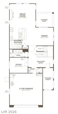 8674 Albanese Avenue, Las Vegas, NV 89148 Floor Plan