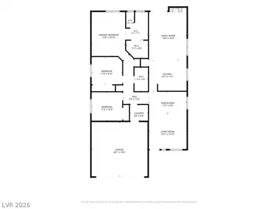 1531 Ruby Cliffs Lane 204 Floor Plan