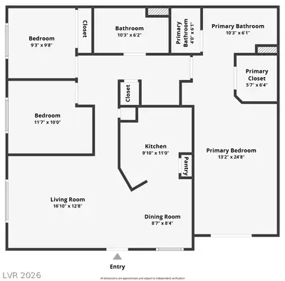 9303 Gilcrease Avenue 2195 Floor Plan