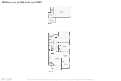 2975 Bluegrass Lane 1423 Floor Plan