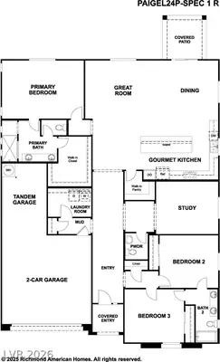 5686 Victoria Falls Drive Lot 27/3 Floor Plan
