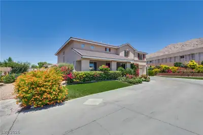 6680 Blue Sapphire Avenue, Las Vegas, NV 89110 Front of Structure