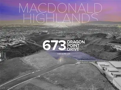 673 Dragon Point Drive Henderson, NV 89012