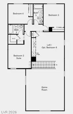 656 Orchid Cactus Avenue, Las Vegas, NV 89183 Floor Plan
