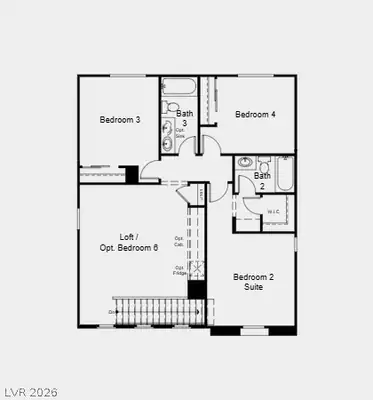 657 Orchid Cactus Avenue, Las Vegas, NV 89183 Floor Plan