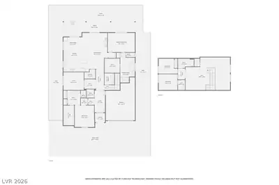5665 Silver Cascade Avenue, Las Vegas, NV 89131 Floor Plan