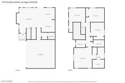 9172 Giardino Villa Street Floor Plan
