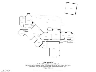 7751 Radcliff Street, Las Vegas, NV 89123 Floor Plan
