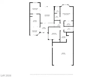 10452 Frostburg Lane, Las Vegas, NV 89134 Floor Plan
