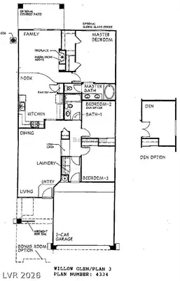 10340 Bentley Oaks Avenue, Las Vegas, NV 89135 Floor Plan