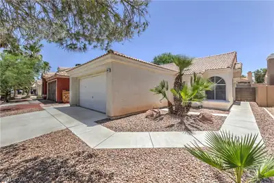 2007 GLISTENING SANDS Drive, Las Vegas, NV 89119 Front of Structure