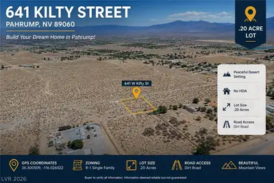 641 West Kilty Street Pahrump, NV 89060