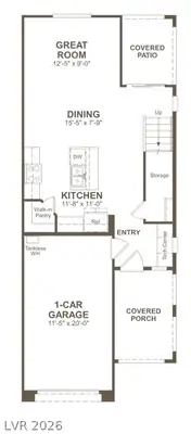 5359 Borra Hills Street, Las Vegas, NV 89148 Floor Plan