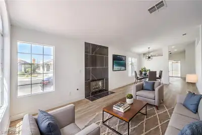 6340 Dallaswood Lane, Las Vegas, NV 89156 Living Room