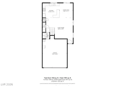 11108 Desert Dove Avenue, Las Vegas, NV 89144 Floor Plan