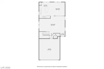 11783 Red Water Court, Las Vegas, NV 89183 Floor Plan