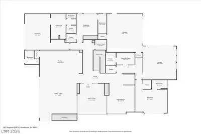 807 Magnum Cliff Court Floor Plan