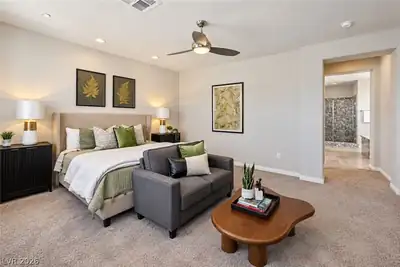 7028 Connor Cove Street, Las Vegas, NV 89118 Primary Bedroom