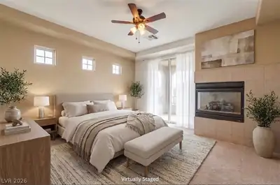 10460 Harvest Wind Drive, Las Vegas, NV 89135 Primary Bedroom