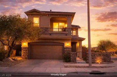 10460 Harvest Wind Drive, Las Vegas, NV 89135 Front of Structure