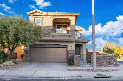 10460 Harvest Wind Drive, Las Vegas, NV 89135 Front of Structure