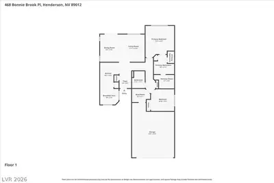 468 Bonnie Brook Place Floor Plan