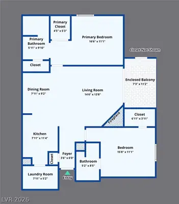 2200 South Fort Apache Road 2182 Floor Plan