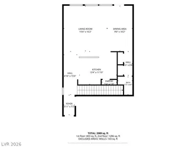 9170 Nostrand Avenue, Las Vegas, NV 89148 Floor Plan