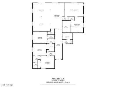 393 John Law Lane, Henderson, NV 89011 Floor Plan