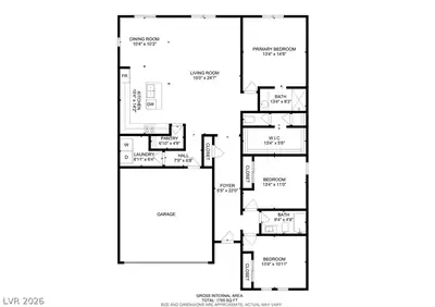 3557 East Marathon Drive Floor Plan
