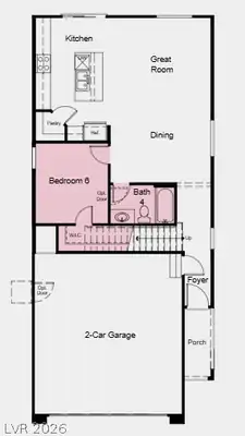 655 Semitone Lane, Henderson, NV 89015 Floor Plan