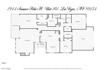 1944 Summer Palm Place 101 Floor Plan