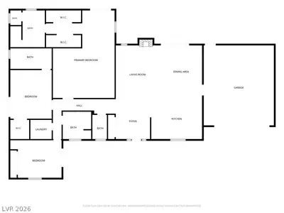 3660 West Robindale Road Floor Plan