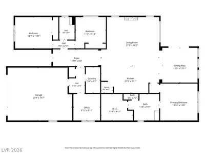 40 Vicolo Della Luna, Henderson, NV 89011 Floor Plan