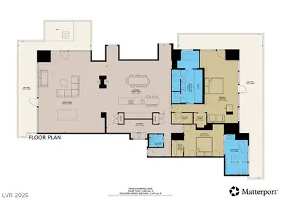 4381 West Flamingo Road 57308 Floor Plan