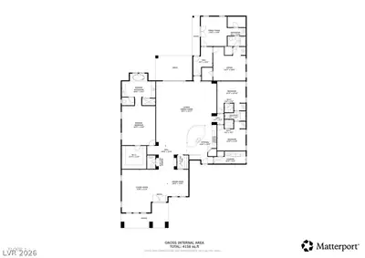 7119 Arabian Ridge Street, Las Vegas, NV 89131 Floor Plan