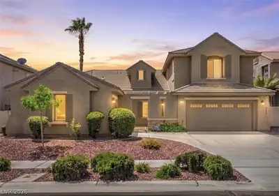 10227 Sunset Gardens Drive, Las Vegas, NV 89135 Front of Structure