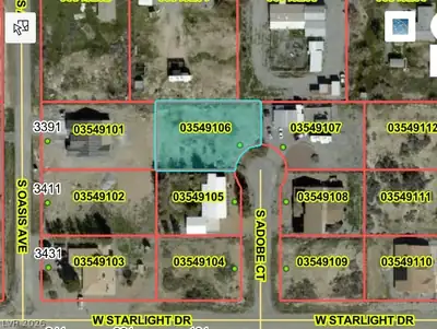 3390 Adobe Court 2 Plat Map