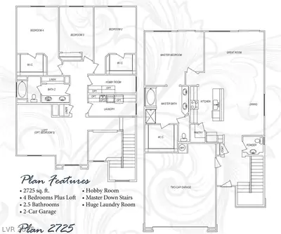 6125 River Belle Street, North Las Vegas, NV 89031 Floor Plan