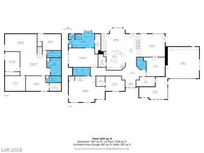 621 Lomprey Avenue, Henderson, NV 89002 Floor Plan