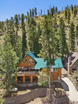 370 Alpine Way, Mount Charleston, NV 89124 Aerial View