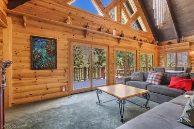 370 Alpine Way, Mount Charleston, NV 89124 Living Room