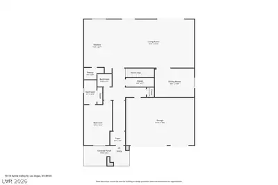 10114 Kettle Valley Street, Las Vegas, NV 89141 Floor Plan